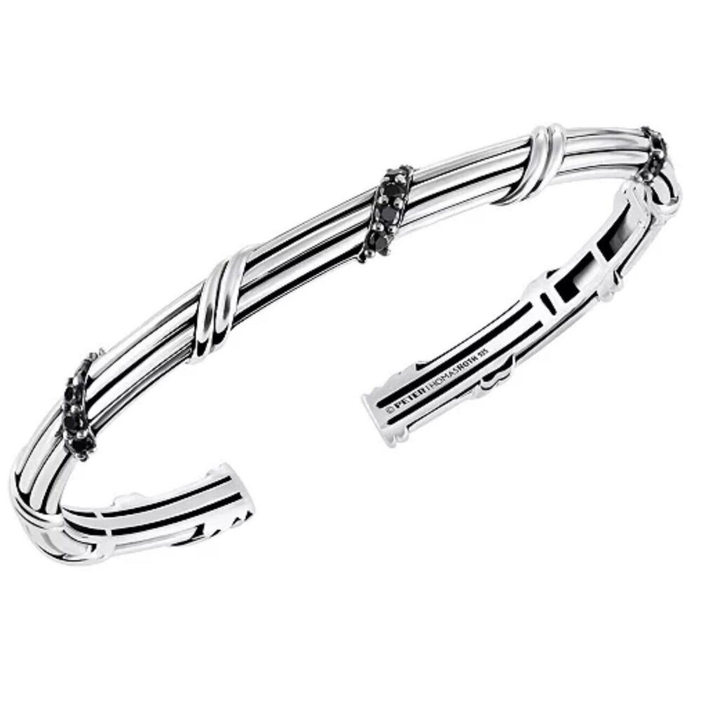 Peter Thomas Roth Spinel Bracelet Sterling Silver Cuff Style Luxury Designer NWT
